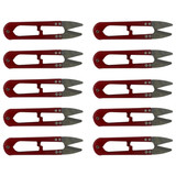 Tesoura de Metal Vermelha Kit C10 Unidades 5086 (3)