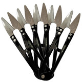 Tesoura de Metal Preta Kit C5 Unidades 5082 (1)