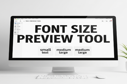 resize text preview tool see how your text looks at different standard and custom font sizes