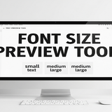 resize text preview tool see how your text looks at different standard and custom font sizes