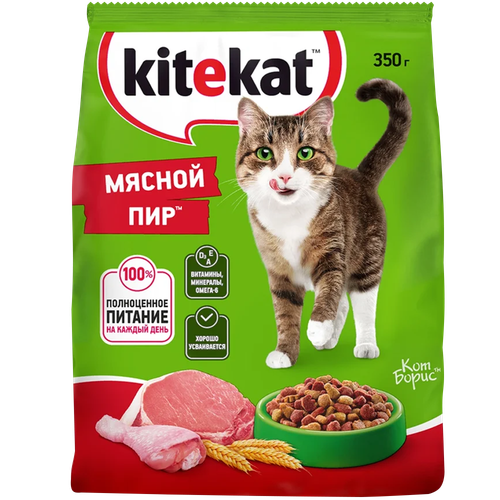 4607065371166 169937 КОРМ KITEKAT МЯСНОЙ ПИР 350ГР П П.png