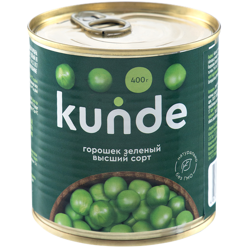 4870237156186 346345 ГОРОШЕК ЗЕЛЁНЫЙ KUNDE КОНСЕРВИРОВАННЫЙ КЛЮЧ 400 ГР Ж Б.png