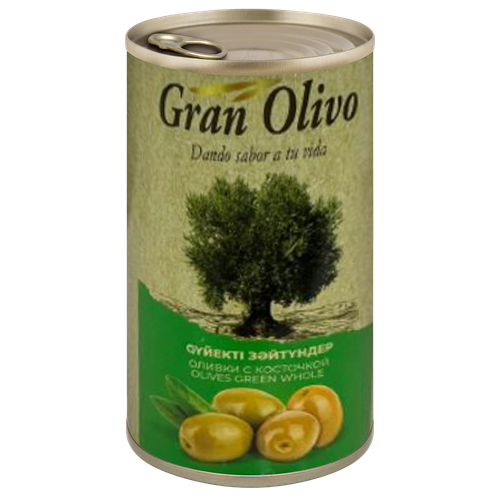 8410352909142 345714 ОЛИВКИ GRAN OLIVO ЗЕЛЕНЫЕ С К 314МЛ Ж Б.png