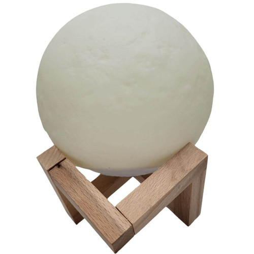 Umidificador Aromatizador Abajur Lua Cheia 3D 800ml 4944 (2)
