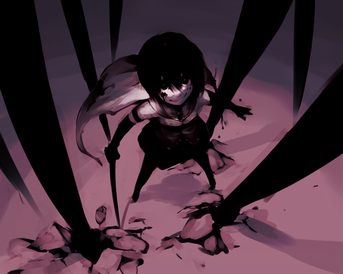 anime demon Mahou Shoujo Madoka Magica digital art anime girls 1366477.2
