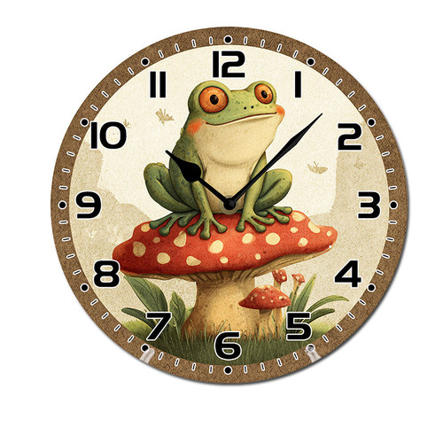 cute Frog Sitting on Mushroom 002 01.jpg