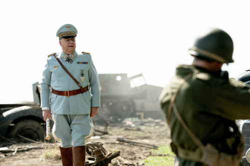This image released by Sony Pictures Classics shows Russell Crowe as Hermann Gring in a scene from ".jpg