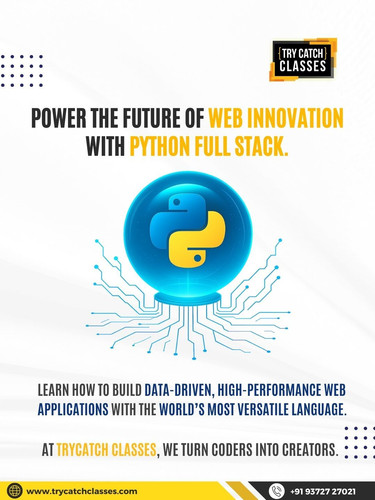 Power the future of web innovation with the Python Full Stack Course at TryCatch.jpg