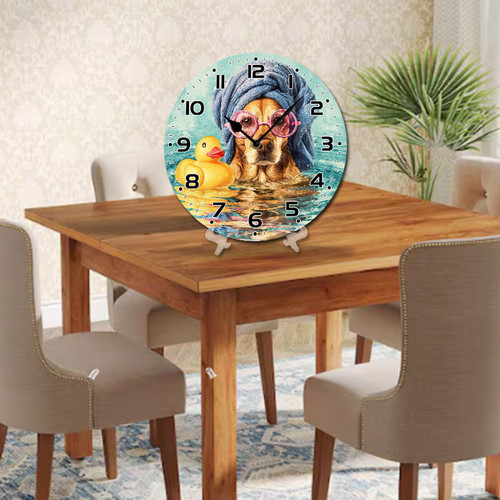 cute dog wearing glasses and towel 001 05.jpg