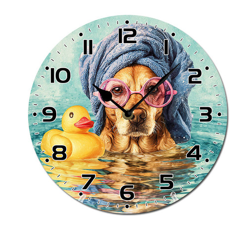 cute dog wearing glasses and towel 001 01.jpg