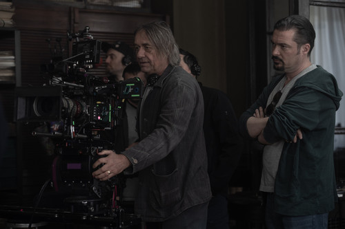Cinematographer Dariusz Wolski and director James Vanderbilt