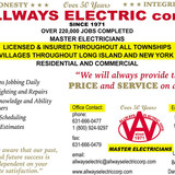 Allways Electric - Affordable electrician Long Island