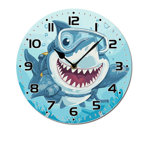 cute Shark with Diving Gear 008 01.jpg