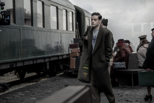 This image released by Sony Pictures Classics shows Rami Malek in a scene from "Nuremberg." (Scott G.jpg