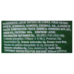 Untable cabra con finas hierbas 200g ingredientes.png