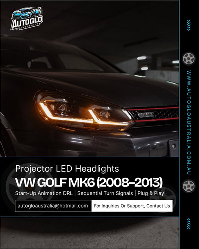 Projector LED Headlights VW GOLF MKG (2008 2013.jpg