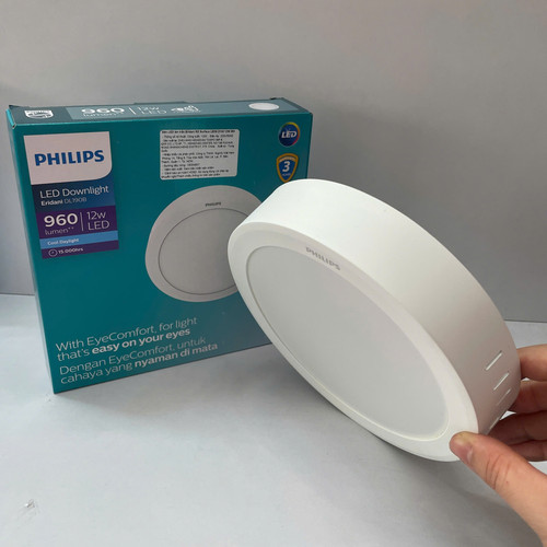 den led op noi tron philips eridani rd surface led9 D150 12w 840 d174x34mm 960lm 4000K (3)