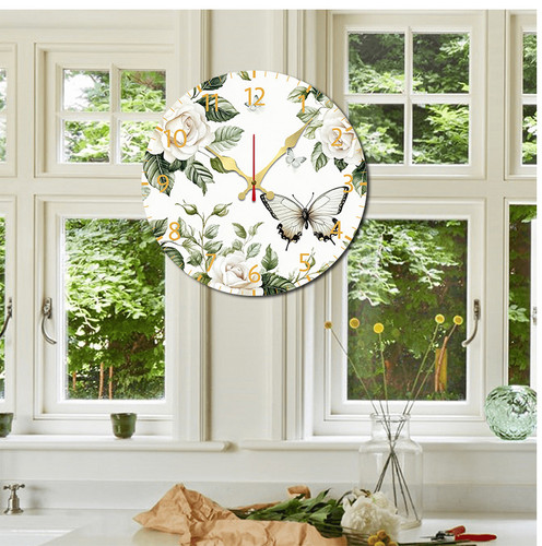 white roses green leaves butterfly 001.jpg