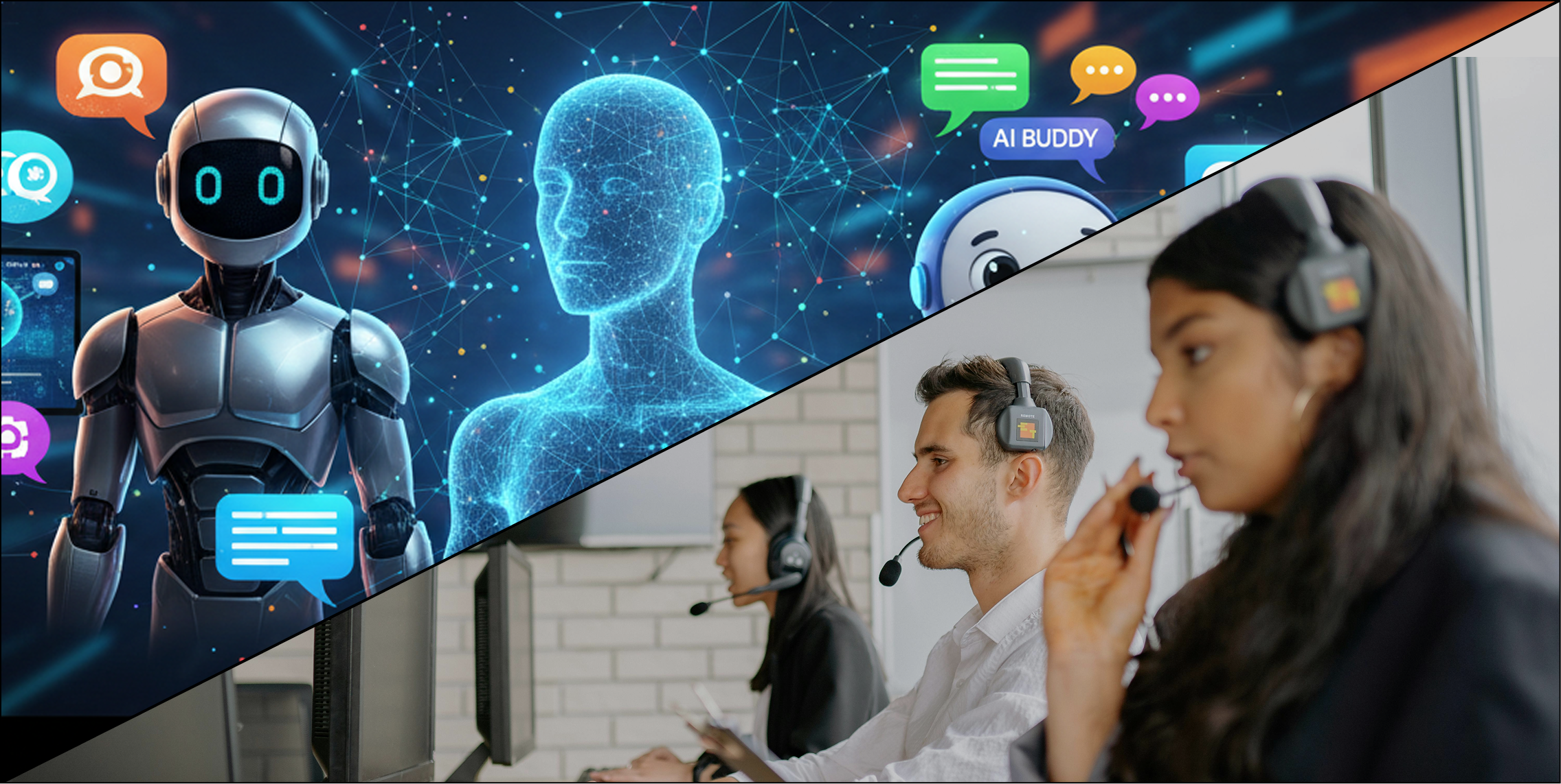 The Future of Customer Service: AI Chatbots vs Human Support