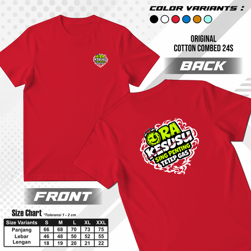 Kaos kata kata viral ora kesusu merah.png