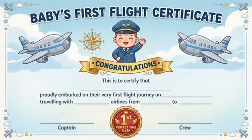Baby First Flight Certificate HD.png