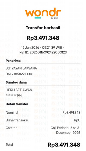 Gaji 16 31 desember 2025 KAS MOTOR.jpg