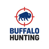 A logo design exhibits a buffalo silhouette in nav