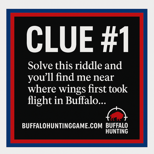 A social media graphic for Buffalo Hunting Game fe.png