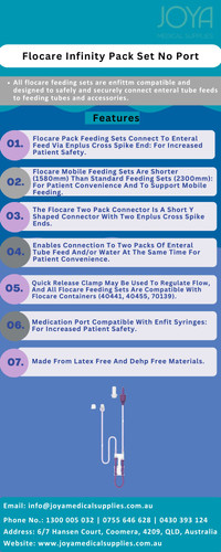 Flocare Infinity Pack Set No Port Joya Medical Supplies.jpg