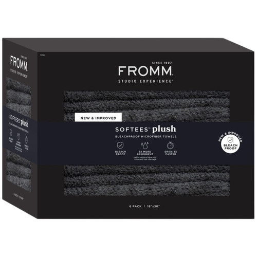 Fromm Softees Plush Towel Dark Grey 6 pk.jpg