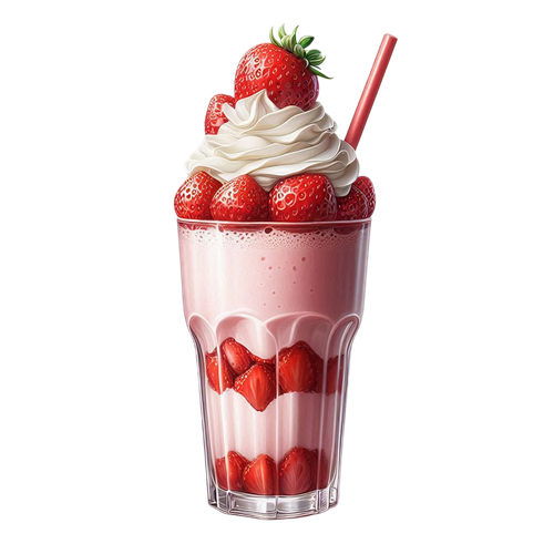 Strawberrylicious milkshake3