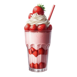 Strawberrylicious milkshake3