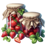 Strawberrylicious jars2