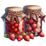 Strawberrylicious jars3