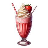Strawberrylicious milkshake2