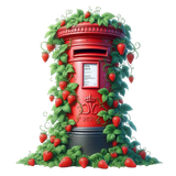 Strawberrylicious postbox