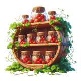 Strawberrylicious shelf