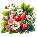 Strawberrylicious strawberryflowers9