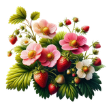Strawberrylicious strawberryflowers12