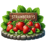 Strawberrylicious sign
