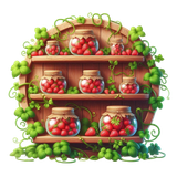 Strawberrylicious shelf2