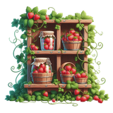 Strawberrylicious shelf3