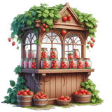 Strawberrylicious stall2