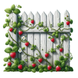 Strawberrylicious fence