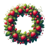 Strawberrylicious wreath2