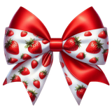 Strawberrylicious bow