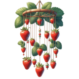 Strawberrylicious hangingmobile
