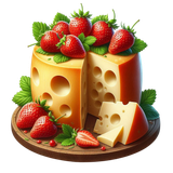 Strawberrylicious cheeseboard2