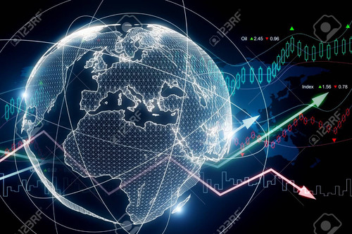 92249139 abstract glowing forex planet background global business and economy concept 3d rendering.jpg