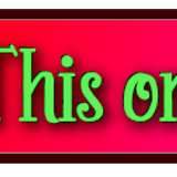 ocs christmas THIS THAT